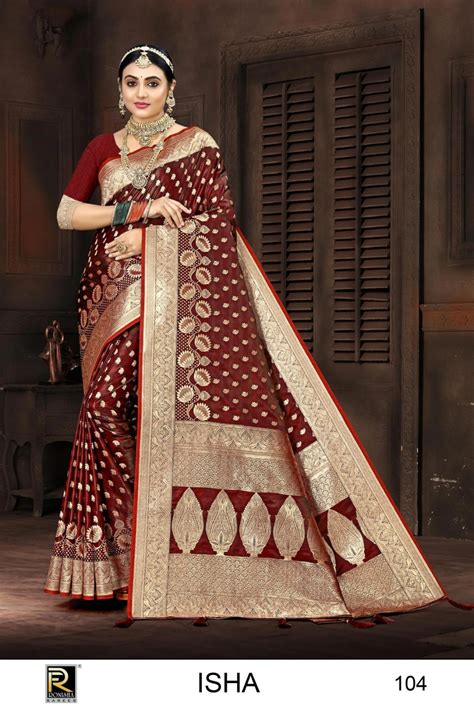 Ronisha Isha Banarasi Silk Saree Collection