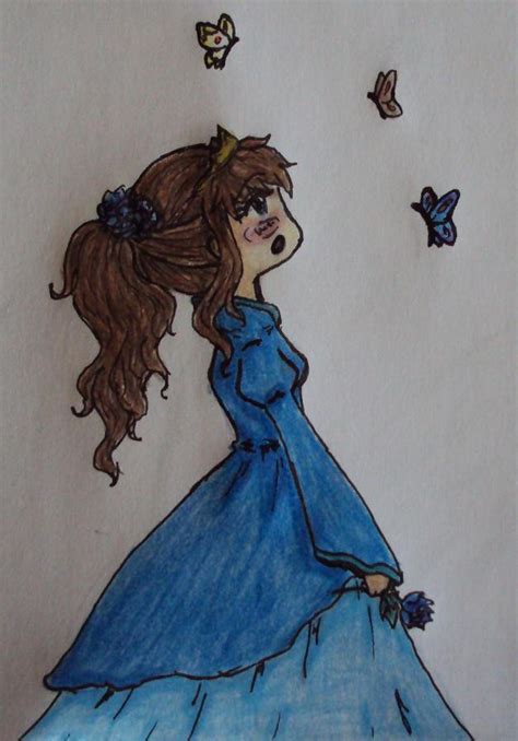 Blue Rose Princess By Meo14 On Deviantart