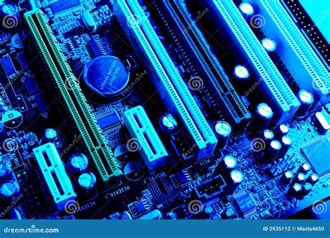 Computer Motherboard Stock Photography Image 2935112