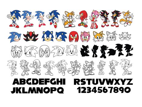 The Hedgehog Svg Sonic Svg The Hedgehog Svg Files For Cricut Sonic