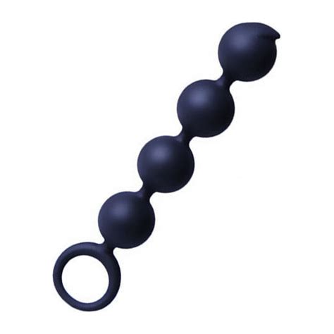 Anal Beads With Safe Pull Ring Silicone Anal Beads Butt Plugs Anal