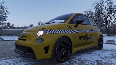 Fiat Biposto Abarth Taxi Forza Horizon Free Roam