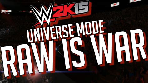 My Wwe 2k15 Universe Mode Ep 3 Raw 【ps4 Xbox One Next Gen