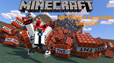 Minecraft Tutorial Op Tnt Player Launcher Youtube