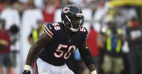 Bears' Roquan Smith 'Best Overall LB in Football,' NFL Coordinator Says ...