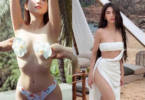 55 Hình ảnh Ngọc Trinh bikini nhỏ xíu rất quyến rũ và gợi dục