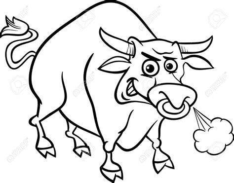 Bull Cartoon Drawing at GetDrawings.com | Free for personal use Bull ...