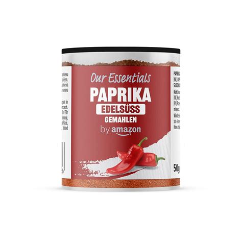 by Amazon Paprika edelsüß gemahlen 50g Amazon de Lebensmittel