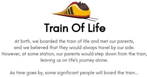 Train Of Life Poem Inspiration For Life Poems About Life Postive