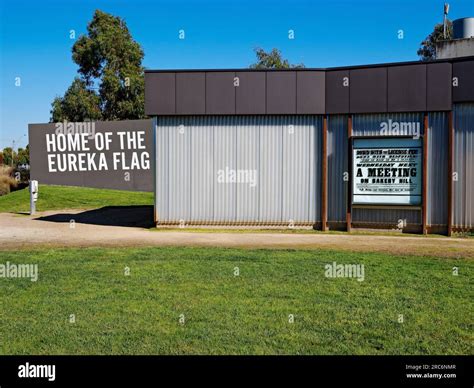 Ballarat Australia The Eureka Stockade Memorial Park Stock Photo Alamy