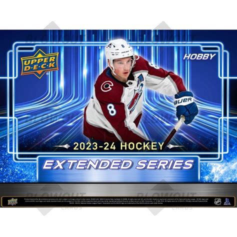202324 Upper Deck Extended Series Hockey Hobby 12 Box Case