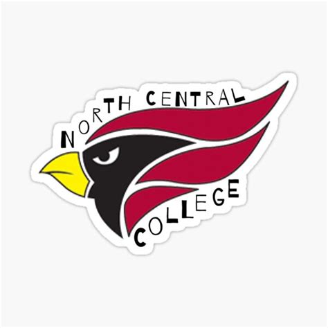 "North Central College Cardinals" Sticker for Sale by stickernstuff5 ...