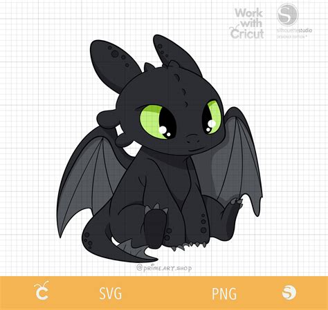 2 Dragon Head Toothless Vector Light Fury Svg Night Furies Svg