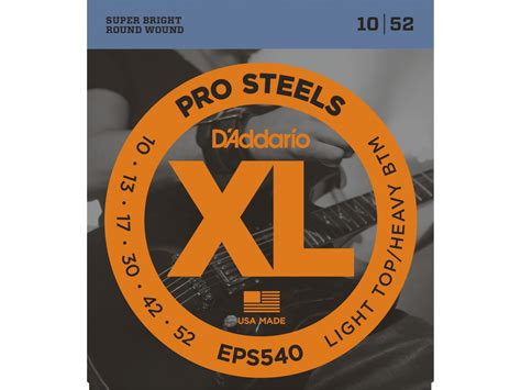 D ADDARIO EPS540 STRUNY DO GITARY ELEKTRYCZNEJ