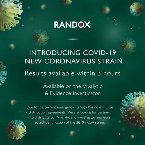 Coronavirus Test For 2019 NCoV Strain Available At Randox