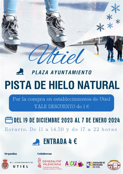 La pista de hielo natural de Utiel adelantó su apertura