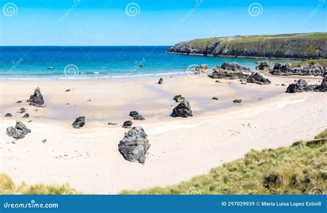 Durness Beach In Sutherland Scotland Stock Image Image Of Landscape