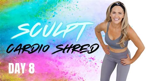 25 Minute Cardio Shred Workout Sculpt 8 Bodyfit By Amy Rapidfire Fitness