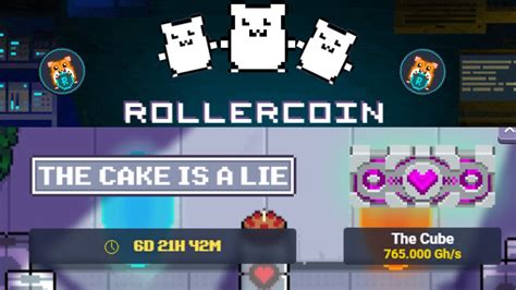 Rollercoin The Cake Is A Lie Event Analyse Et Statistiques Youtube