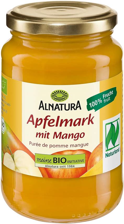 Alnatura Bio Apfelmark Mit Mango Vegan Er Pack X G Amazon