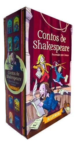 Contos De Shakespeare - Box Com 16 Livros Contos De Shakespeare Recontados Para Crianças, De ...