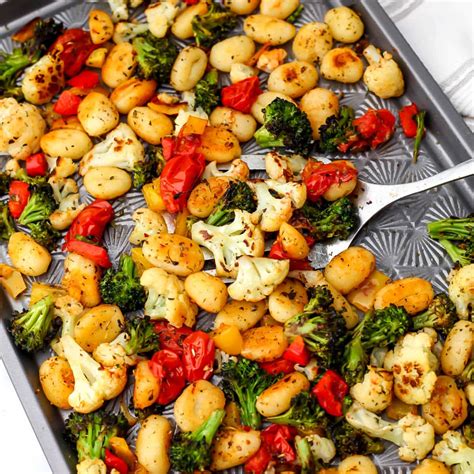 Vegan Sheet Pan Gnocchi The Hidden Veggies