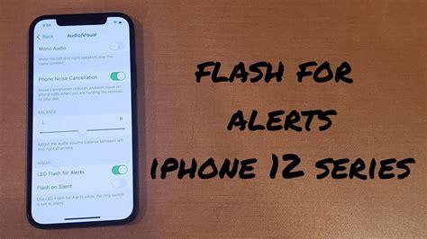 How To Turn Flash Alerts On Off Iphone 12 12 Mini 12 Pro 12 Pro Max