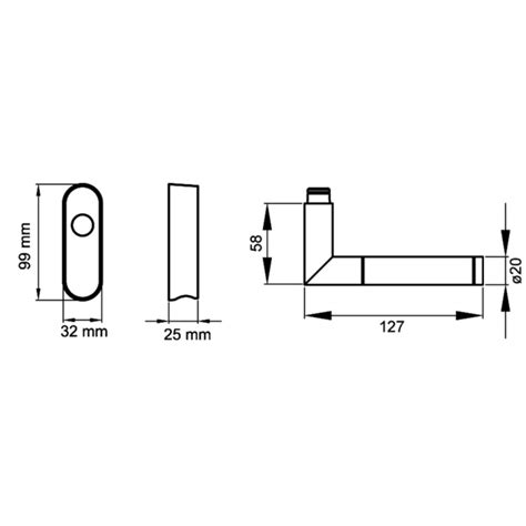 Rio Steel Ef Ear Fenstergriff Edelstahl Poliert Matt Von