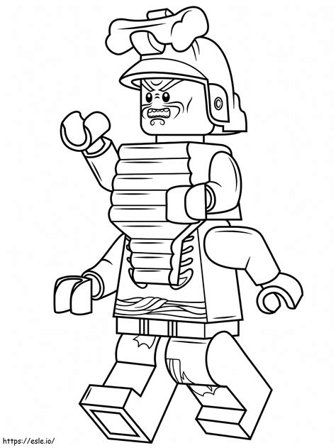 Garmadon Of Ninjago Coloring Page