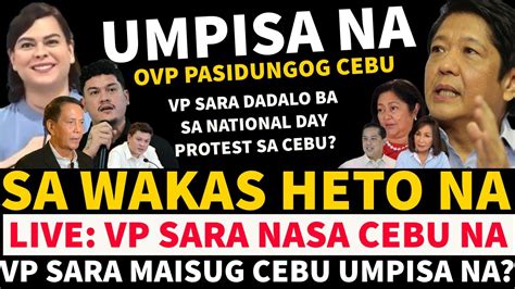 LIVE OVP PASIDUNGOG SA CEBU ITO NA ANG UMPISA MAISUG NI VP SARA