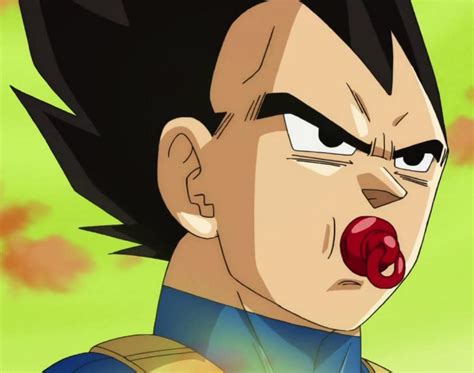 Vegeta With A Space Pacifier Dragon Ball Know Your Meme