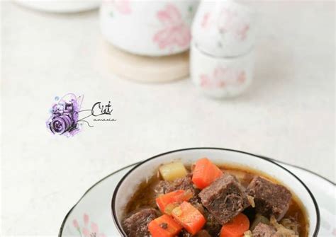 Resep Nikujaga Beef Stew Oleh Cutzamania Cookpad