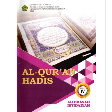 Jual Buku Paket Al Quran Hadis Mi Kelas 1 2 3 4 5 6 Lengkap Shopee