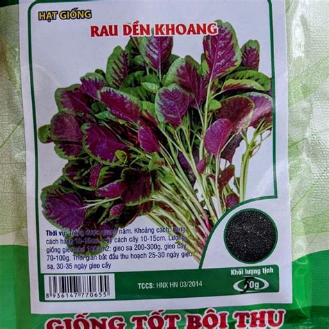 Mua Hạt Giống Rau Dền Khoang 50g Tại Phân Bón Vĩnh Thái