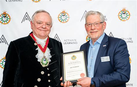 The Presentation Of High Sheriff Award Certificates High Sheriff Of