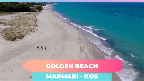 Golden Beach Marmari Kos Grecja Mixtravelpl Youtube