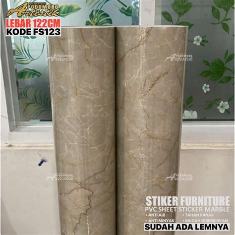 Jual Stiker Furniture Wallpaper Lemari Meja Dinding Dapur Pintu Putih