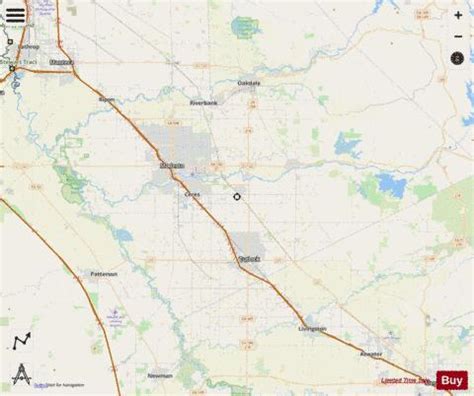 San Joaquin River Fishing Map | Nautical Charts App