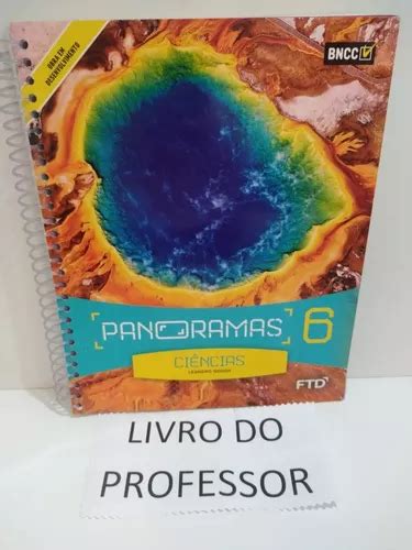 Panoramas Ci Ncias Ano Livro Do Professor Parcelamento Sem Juros