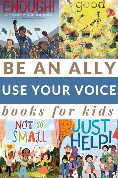 Books For Kids About Using Your Voice Standing Up For Others And Being