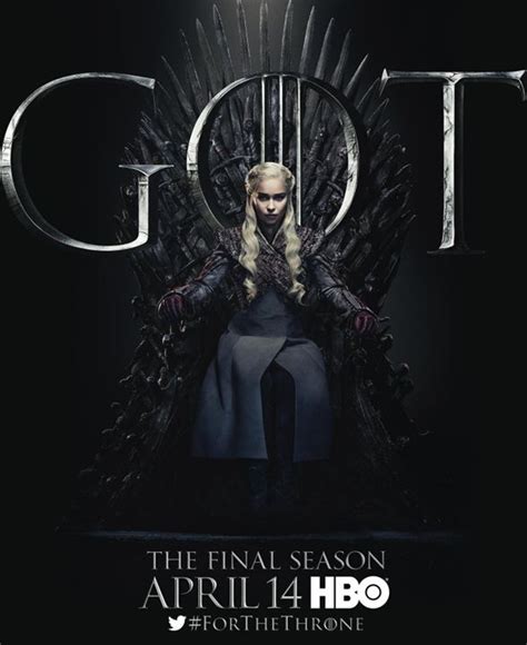 Game Of Thrones Les Affiches De La Saison 8 Font Monter Tous Les