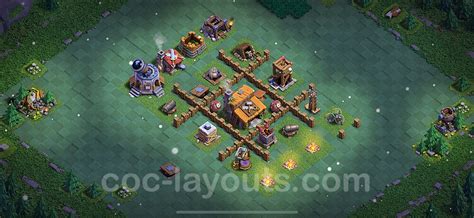 Melhor Layout CV3 Base Do Construtor COC Clash Of Clans 2023 24