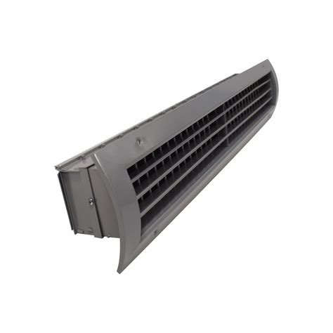 Quiet-Vent Supply Air Linear Spiral Duct Grille + Damper - Quiet-Vent Ltd