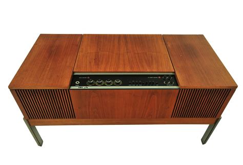 Stereomaster HiFi cabinet with tuner & record player by His Masters Voice, 1970s | #64545