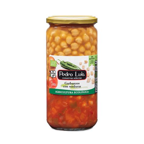 Garbanzo Con Verduras Eco 720 Ml Conservas Pedro Luis