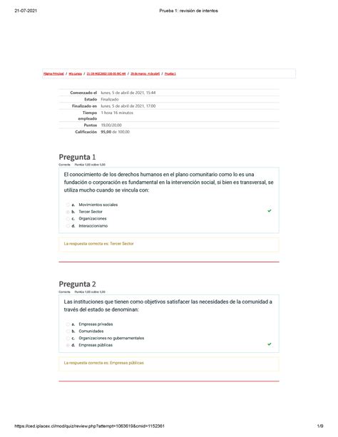 Prueba 1 Manejo Grupo 1 Página Principal Mis Cursos 21 1b Mgc3002