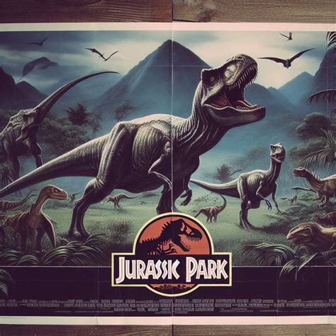 Jurassic Park 1993 Poster 12 By Prehistoricpark96 On Deviantart