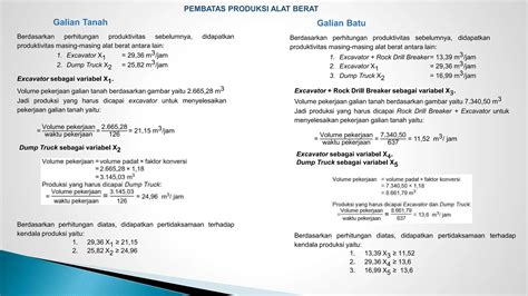 Evaluasi Produktivitas Alat Alat Berat Proyek Pptx