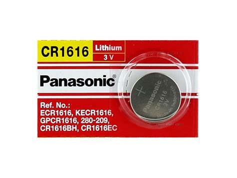 Panasonic Cr Mah V Lithium Limno Coin Cell Battery Piece