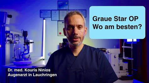 Dr Ninios Graue Star Operation Wo Am Besten YouTube